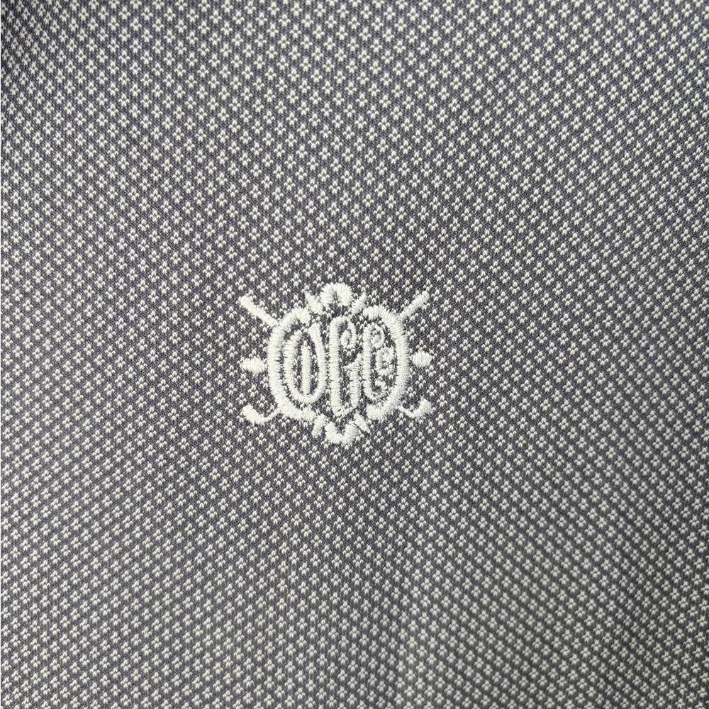 Foot Joy FJ Mens Golf Polo Shirt Size Medium Gray  Short‎ Sleeve - Picture 6 of 9